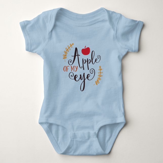 Apfel meines Babykinderanzugs Baby Strampler (Vorderseite)