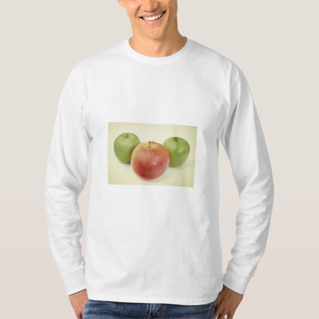 Äpfel Obst Foto T-Shirt (Vorderseite)