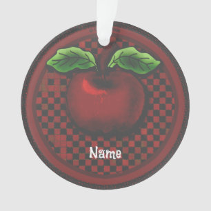 Apfel Ornament