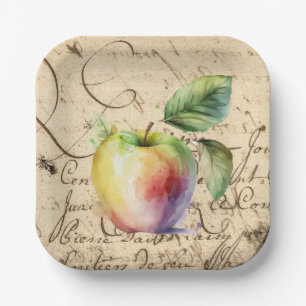 Apfel Pappteller