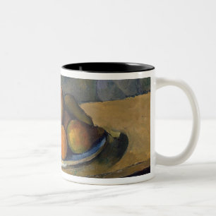Äpfel Pauls Cezanne , Birnen und Trauben, c.1879 Zweifarbige Tasse