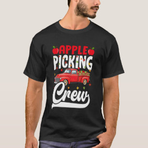 Apfel Pflück Crew Obstgarten Herbst Ernte Meer T-Shirt