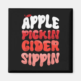 Apfel Pflücken Cider Schlürfen Apfel Pflücker Apfe Magnet