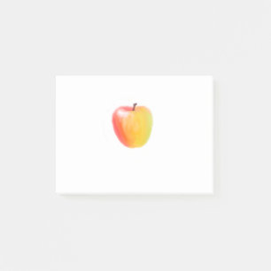 Apfel Post-it Klebezettel