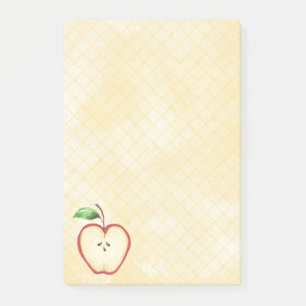 Apfel Post-it Klebezettel