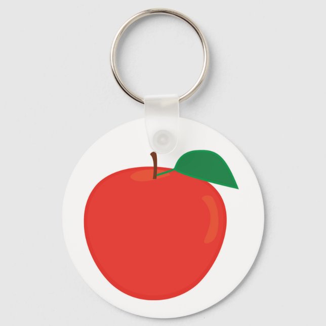 Apfel Schlüsselanhänger (Vorderseite)