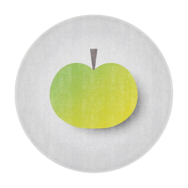 Apfel Schneidebrett (Vorderseite)