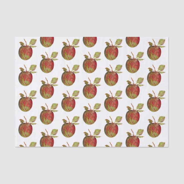 Apfel Seidenpapier (Vorderseite)