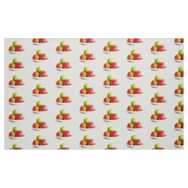 Äpfel Stoff (Fat Quarter (45,7 x 55,9 cm))