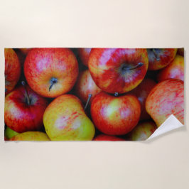 ÄPFEL STRANDTUCH