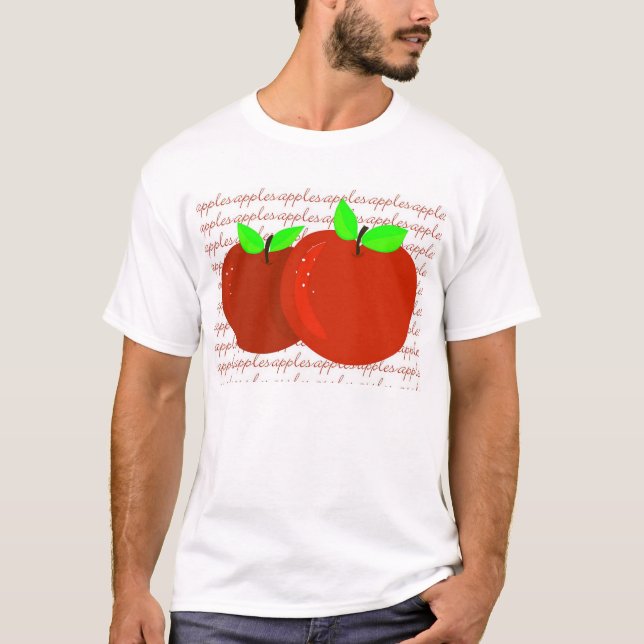 Äpfel T-Shirt (Vorderseite)