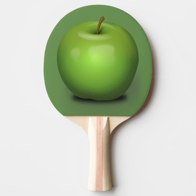 Apfel Tischtennis Schläger (Vorderseite)