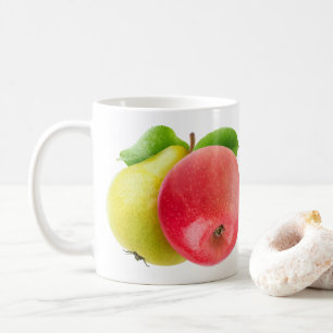 Apfel und Birne Kaffeetasse