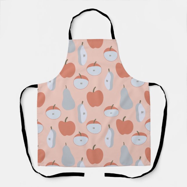 Äpfel und Birnen - Allround-Print-Schürze Schürze (Vorderseite)
