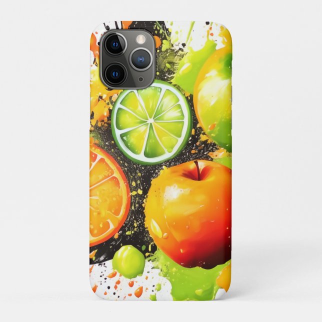 Apfel- und Zitrusbrand Case-Mate iPhone Hülle (Rückseite)