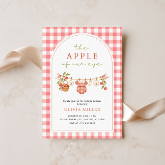 Apfel Unserer Augen Baby Shower Einladung Mädchen