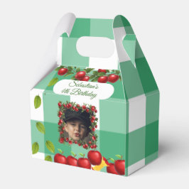 Apfel unserer Augen Foto Gefälligkeitsboxen Geschenkschachtel