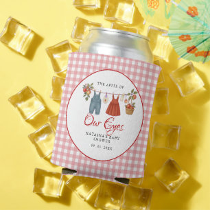 Apfel unserer Augen Fruit Fall Babydusche danke Dosenkühler
