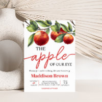 Apfel unserer Augenbabydusche