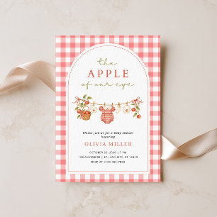 Apfel Unseres Auges Baby Shower Einladung Mädchen