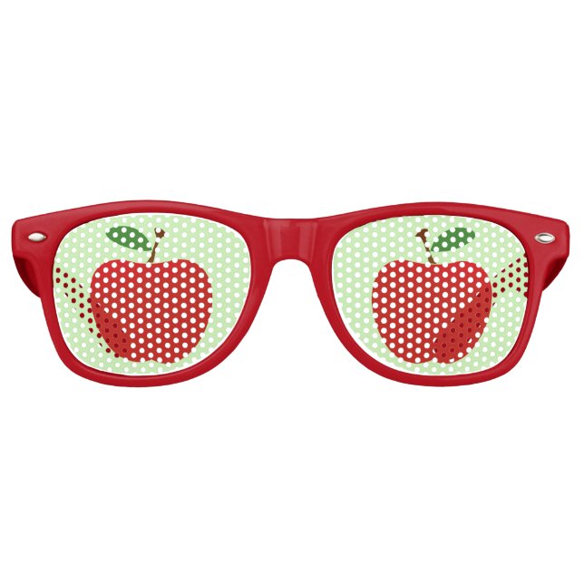 Apfel von meinem Auge Funny Partybrille (Vorderseite)