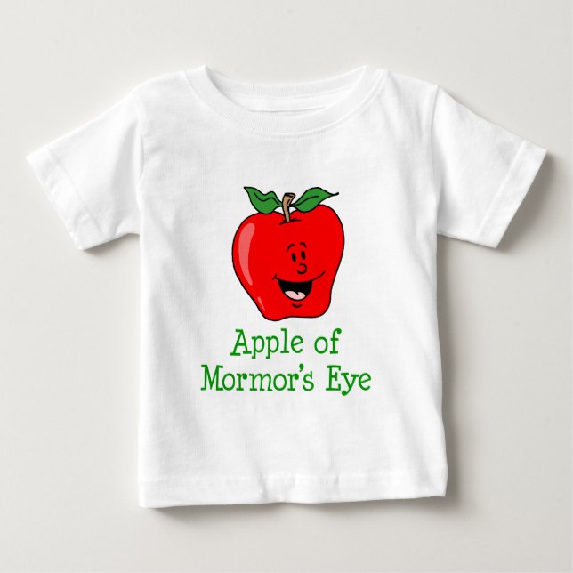 Apfel von Mormor's Auge Baby T-shirt (Vorderseite)