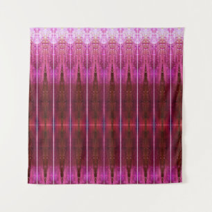 Äpfel X 1974 Ikat 3 Wandteppich