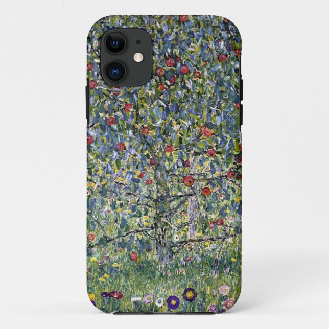 Apfelbaum Gustav Klimt Case-Mate iPhone Hülle (Rückseite)