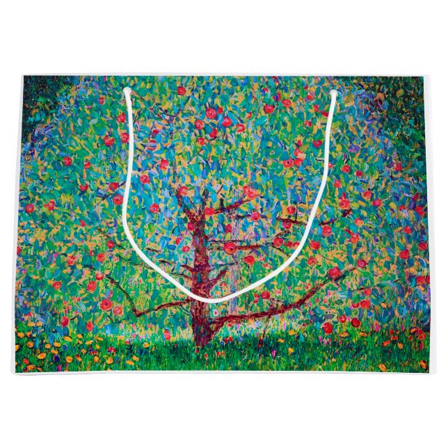 Apfelbaum, Gustav Klimt Große Geschenktüte (Vorderseite)