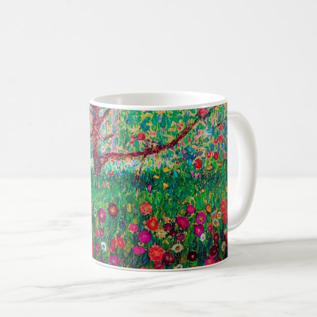 Apfelbaum, Gustav Klimt Kaffeetasse (VorderseiteRechts)
