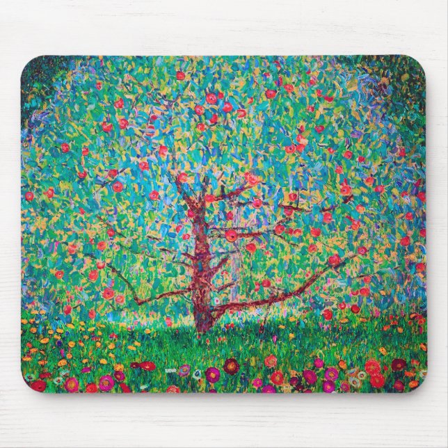 Apfelbaum, Gustav Klimt Mousepad (Vorne)