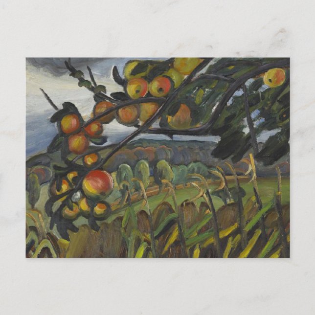 Apfelbaum von Prudence Heward Postkarte (Vorderseite)