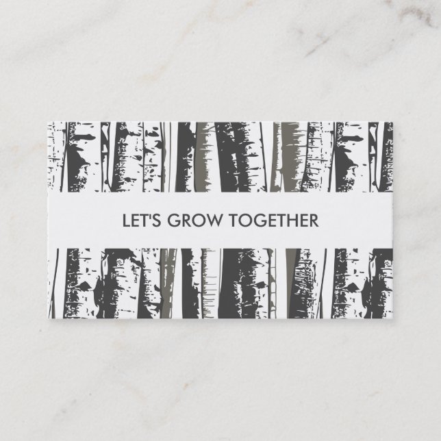 Apfelbäume Empfehlungskarte (Vorderseite)