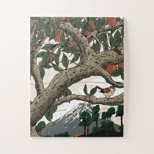 Apfelbaumlandschaft (Vertikal)