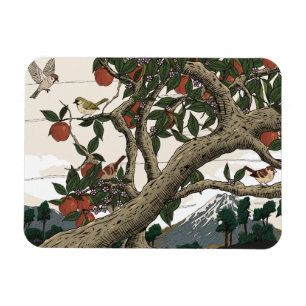 Apfelbaumlandschaft Magnet