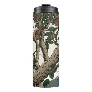 Apfelbaumlandschaft Thermosbecher
