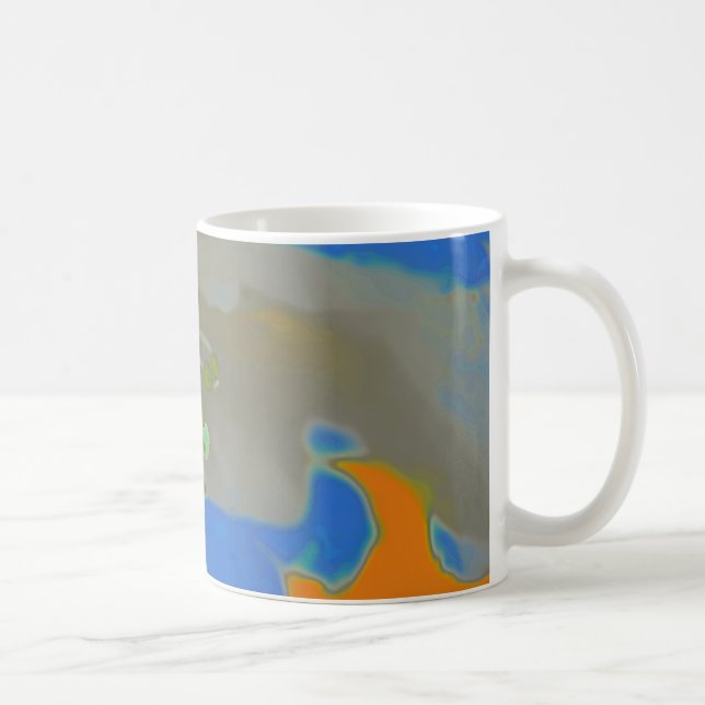 Apfelblüte/Apfelblüte b/o/g Licht Kaffeetasse (Rechts)