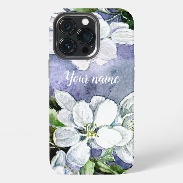 Apfelblüte iPhone 13 Pro Hülle (Hinten)