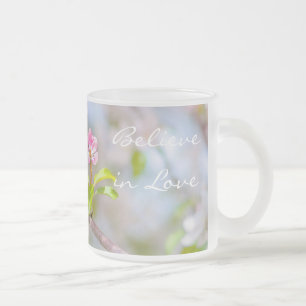 Apfelblüte - Schönheit Mattglastasse