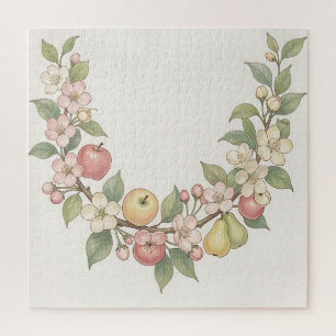 Apfelblüten-Fruchtkranz Botanisch 