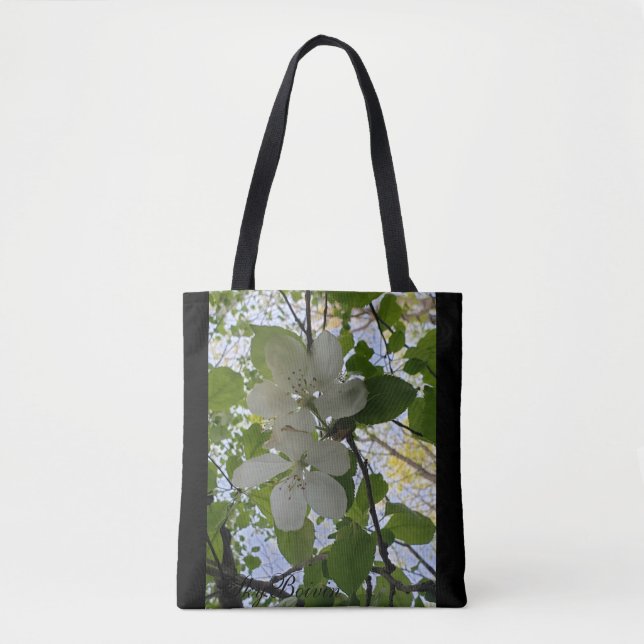 Apfelblüten Tasche (Vorderseite)