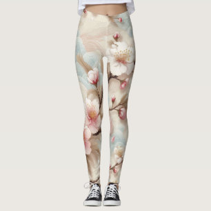 Apfelblütenzweige Leggings