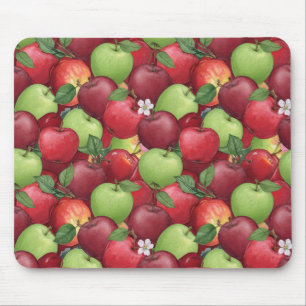 Apfelernte im Obstgarten Mousepad