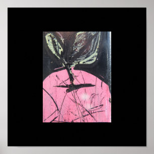 Apfelgraffiti Poster