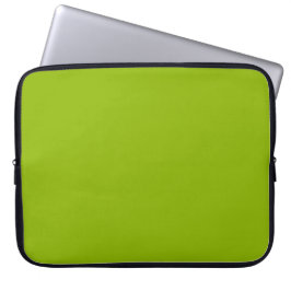 Apfelgrün (Vollfarbe) Laptopschutzhülle