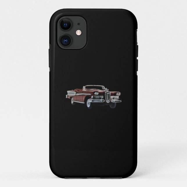 Apfelhandy 11 Case Vintage Auto Design (Rückseite)