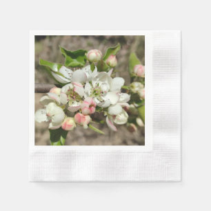 Apfelknospen Blume Serviette