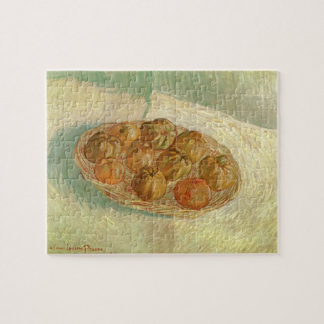 Apfelkörbe noch Leben von Vincent van Gogh (Horizontal)