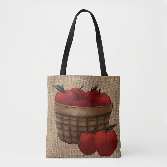 Äpfelkörbe Tasche (Vorderseite)