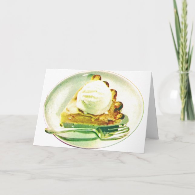 Apfelkuchen 1955 karte (Vorderseite)